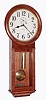 Ansonia Clock Co., Brooklyn, New York, "Standard Regulator" oak 8 days, weight-driven wall timepiece, C.1920