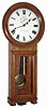 Seth Thomas Clock Co., Thomaston, Conn., "No. 2 Regulator" oak time only, weight driven wall clock, c1910