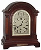Gustav Becker, Freiberg, Germany, mahogany 8 days, Westminster chime bracket clock, 1912 presentation