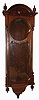 Seth Thomas Clock Co., Thomaston, Conn., "Regulator No. 6" walnut case only, c1880