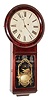 Seth Thomas Clock Co., Plymouth Hollow, Conn. "Regulator No. 1", 8 day, weight regulator timepiece, c1860