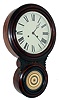E. N. Welch Mfg. Co., Bristol, Conn., "Alexis No. 1", 30 day, double spring wall timepiece, c1872
