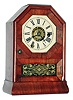 Seth Thomas Clock Co., Plymouth Hollow, Conn., 30 hour, time and alarm, cottage timepiece. c1863
