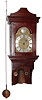 Draper (John), Maldon, brass dial one hand 30 hours, time and strike, weight driven movement in wood hanging case with slide-off bonnet, c.1750