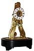 Rollin a Paris, French, for the English market, time and alarm, mini 8 days, skeleton clock, sold at the Great Exhibition of 1851