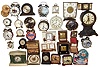 Clocks- 33 (Thirty-three) Alarm wind-ups, American and Swiss
