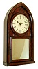Ansonia Brass Co., Ansonia, Conn., 8 days, time and strike, mahogany giant round gothic or beehive shelf clock, c1855