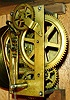 Chauncey Jerome, New Haven, Conn.30 hours, timepiece cottage clock, c1852.