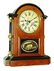Seth Thomas Clock Co., Thomaston, Conn., "Cincinnati", 8 days, time and strike, city series mantel clock, c1875