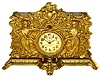 National Electric Clock Co., New York, alarm clock with battery-powered lighted dial, c1910