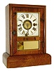 Seth Thomas Clock Co., Thomaston, Conn., 8 days, time and alarm spring driven cottage clock, ca 1870.