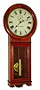 Seth Thomas Clock Co., Thomaston, Conn., "Regulator No. 2", 8 days, cherry case wall regulator timepiece, c1900