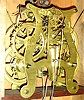 Seth Thomas Clock Co., Thomaston, Conn., "Column" shelf clock, 8 days, time and strike, weight driven movement, c1870