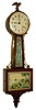 E. Ingraham & Co., Bristol, Conn., "Treasure", also referred to as "Treasure Island", 8 days, time and strike, spring banjo clock, c1934