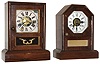 Clocks- 2 (Two) 30 hours, time and alarm spring driven Cottage Shelf clocks manufactured by the Seth Thomas Clock Co., Thomaston, Conn. c 1870.