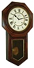 Ansonia Clock Co., Ansonia, Conn., "Office Regulator", 8 days, time and strike, spring brass movement wall clock, c1901