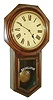 Ansonia Clock Co., Ansonia, Conn., "Regulator A", 8 days, time and strike, wall clock, c1901