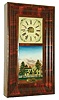 Elisha Manross, Forestville, Conn., 8 days, time and strike, OOG shelf clock, c1850