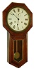 Seth Thomas Clock Co., Thomaston, Conn., "World", 15 day time and strike, octagon top wall timepiece, c1896