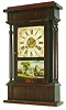 Sperry and Shaw, New York, 30 hour, time and strike, 4-column shelf clock, C.1845