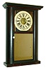 Jeromes, Gilbert, Grant & Co., Bristol, Conn., 30 hour, time and strike, weight brass movement round side shelf clock, c1839
