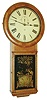 Seth Thomas Clock Co., Thomaston, Conn., "Regulator No. 1", 8 days, weight brass movement regulator clock or timepiece, c1874