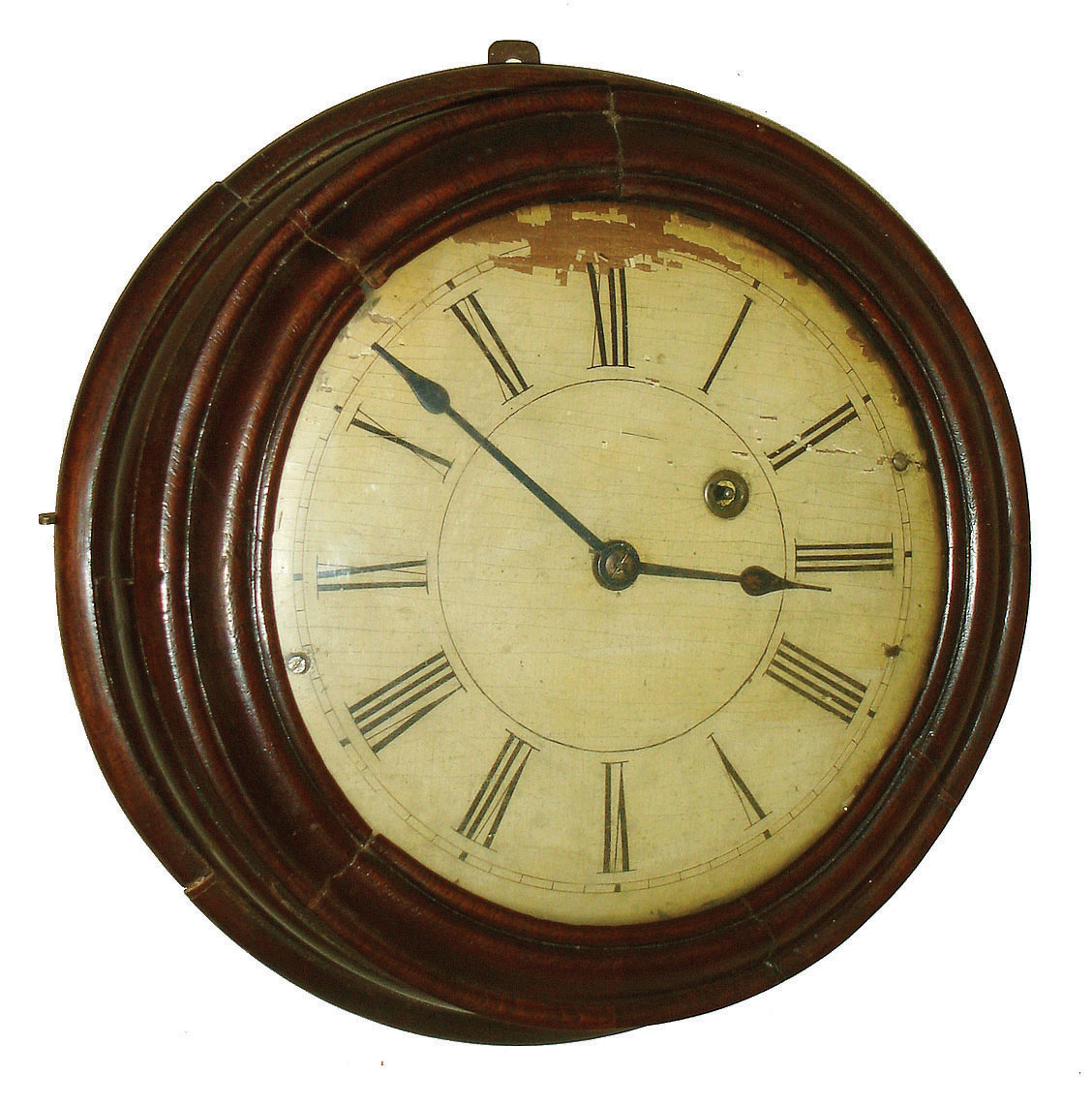 Brewster &amp; Ingrahams., Bristol, Conn., 8 days, spring brass movement gallery timepiece, c1850 — Antique Clocks Price Guide