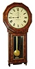 Seth Thomas, Plymouth, Conn., "Regulator No. 3", walnut and walnut veneer case, Roman numeral painted dial, gilt pendulum rod, brass 8 day time only, movement, cast iron weight, c1890