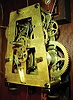 Seth Thomas Clock Co., Thomaston, Conn., "Garfield", 8 days, time and strike, weight driven shelf clock in walnut case, c1884.