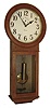 Ansonia Clock Co., New York, "Standard Regulator" 8 day time only, weight driven oak wall clock, c1920