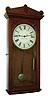 Waltham Clock Co., Waltham, Mass., "Model 35", 8 days, weight wall regulator, c1905