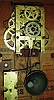 Chauncey Goodrich, Bristol, Conn., 30 hour time, strike & alarm small Empire case, c1855