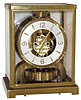 Jaeger - LeCoultre "Atmos" Swiss 15 jewel brass and glass perpetual mantel clock, serial number 88812, c1955