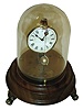 Horolovar reproduction of Briggs rotary pendulum novelty clock, with instructions papers and rating sheet dated 1974, from original introductory run of 250 offered to NAWCC members.