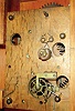 Silas Hoadley 30 hour alarm timepiece, weight driven movement in correct style bench-made case. The movement is period, c1835.