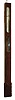 John Merrick & Co., Worcester, Mass., Timby patent stick barometer, rosewood veneered case with ripple molding at base, silvered barometer scale with set hand, lower glass for thermometer, the back with a partial label, c1860