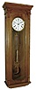 Seth Thomas by Talley Industries, "No.1780 Jeweler's Regulator" modern oak 8 day Westminster Chime wall clock, c1980