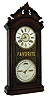 Ithaca Calendar Clock Co., Ithaca, NY "Favorite No. 4 1/2" with 8 days, spring driven E. N. Welch time and strike movement and Ithaca calendar clock mechanism, c1880.