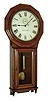 Seth Thomas Clock Co., Thomaston, Conn., "Regulator No. 3" wall clock, 8 days, time only, brass weight driven movement in an oak case with painted metal dial, c1890
