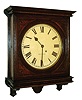 Seth Thomas Clock Co., Thomaston, Conn., "Office No. 5", 8 days, spring driven brass movement wall timepiece, c1904