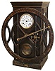 Dey Time Register, Endicott, New York, 8 days duration, time punch clock, c1920
