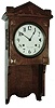 Seth Thomas Clock Co., Thomaston, Conn., ÒChime Clock, No. 101Ó Sonora Chime oak, 8 days, four-bell Westminster Chime wall clock, c1914