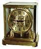 Jaeger-LeCoultre ÓAtmos IIÒ perpetual gold-plated brass and glass mantel clock, rare low number 14765 from the 1940Õs