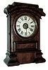 Clocks- 2 (Two) Connecticut: (1) Seth Thomas Clock Co., Thomaston, Conn., ÓArch TopÒ model shelf clock in a walnut case with an spring driven, 8 days, time, strike and alarm movement; (2) Wm. L. Gilbert Clock Co., Winsted, Conn., REGULATOR B with calendar, oak cased wall clock, with 12 inch dial, and Regulator tablet, c1910