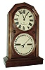 Seth Thomas Clock Co., Thomaston, Conn., ÓParlor Calendar No. 5Ò, shelf clock, 8 days, time, strike and with R. T. Andrews 1876 patent calendar, spring driven movement, walnut case, c1896.