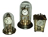 Clocks- 9 (Nine) Tambour and 400-Day: 6 (Six) tambours including 3 plug-in electrics; 3 (Three) German anniversary clocks including one earlier with disk pendulum; 20th century