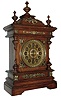 Ansonia Clock Co., Ansonia, Conn., ÓCabinet AÒ 8 days, time and strike, spring brass movement mantel clock, c1894