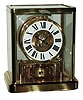 Jaeger-LeCoultre Atmos brass and glass perpetual mantel clock, new and unused in original packaging 709283, late 20th century