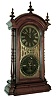 Southern Calendar Clock Co., St. Louis, Mo.,ÓFashionÒ calendar shelf clock, 8 days, spring driven, time and strike, movement and calendar movement marked Ithaca Calendar Clock Co., Ithaca NY, c1889.