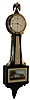 Chelsea Clock Co., Boston, for Smith Patterson Co., Boston, mahogany, 8 days, time only, 3/4 banjo clock 168305, 1925